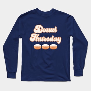 Donut Thursday Long Sleeve T-Shirt